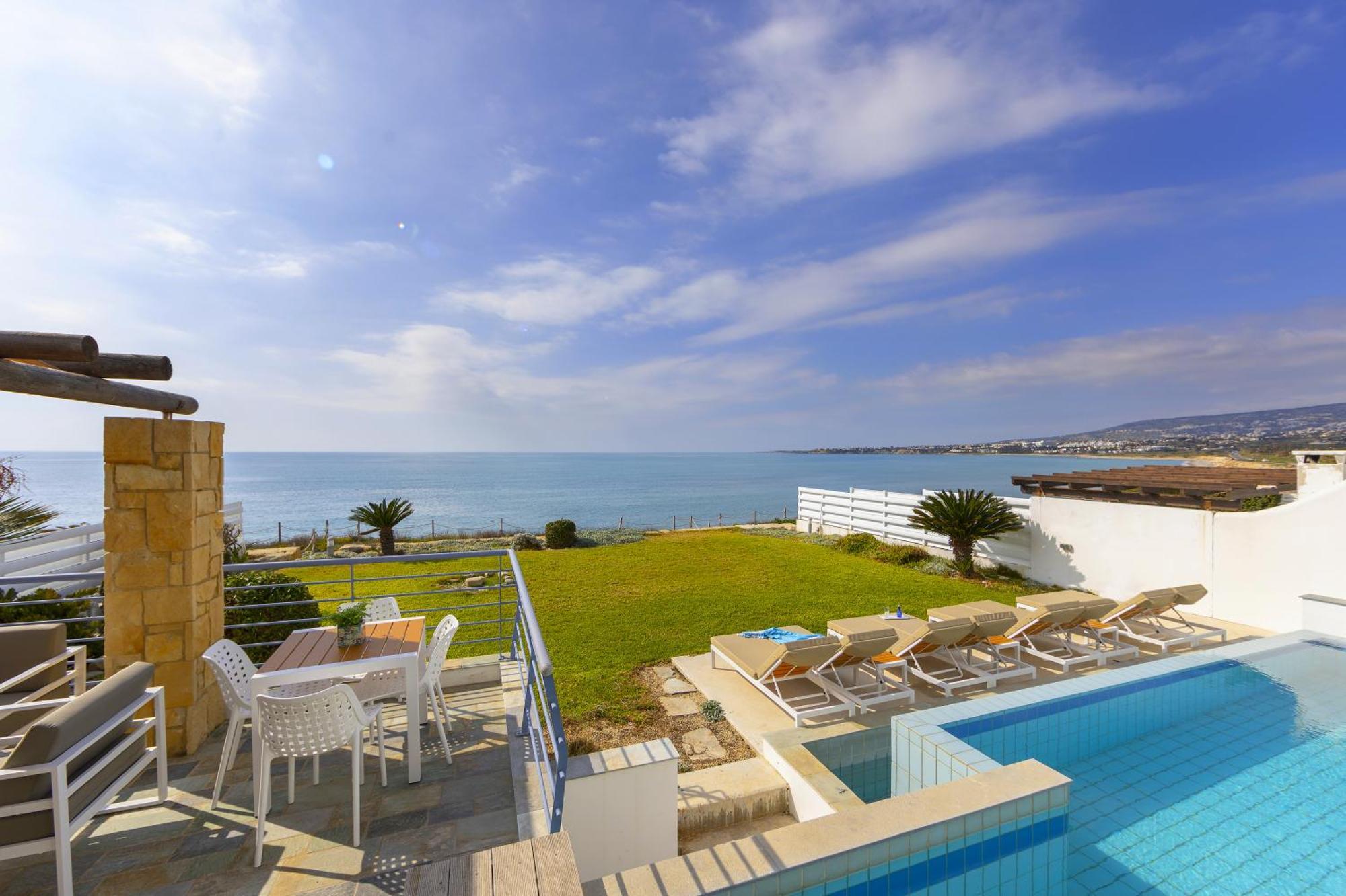 Blue Coral Beach Villas Three Exclusive Villas - Poseidon - Nautilus - Oceanos - And - Baby Coral Bungalow コーラル・ベイ エクステリア 写真