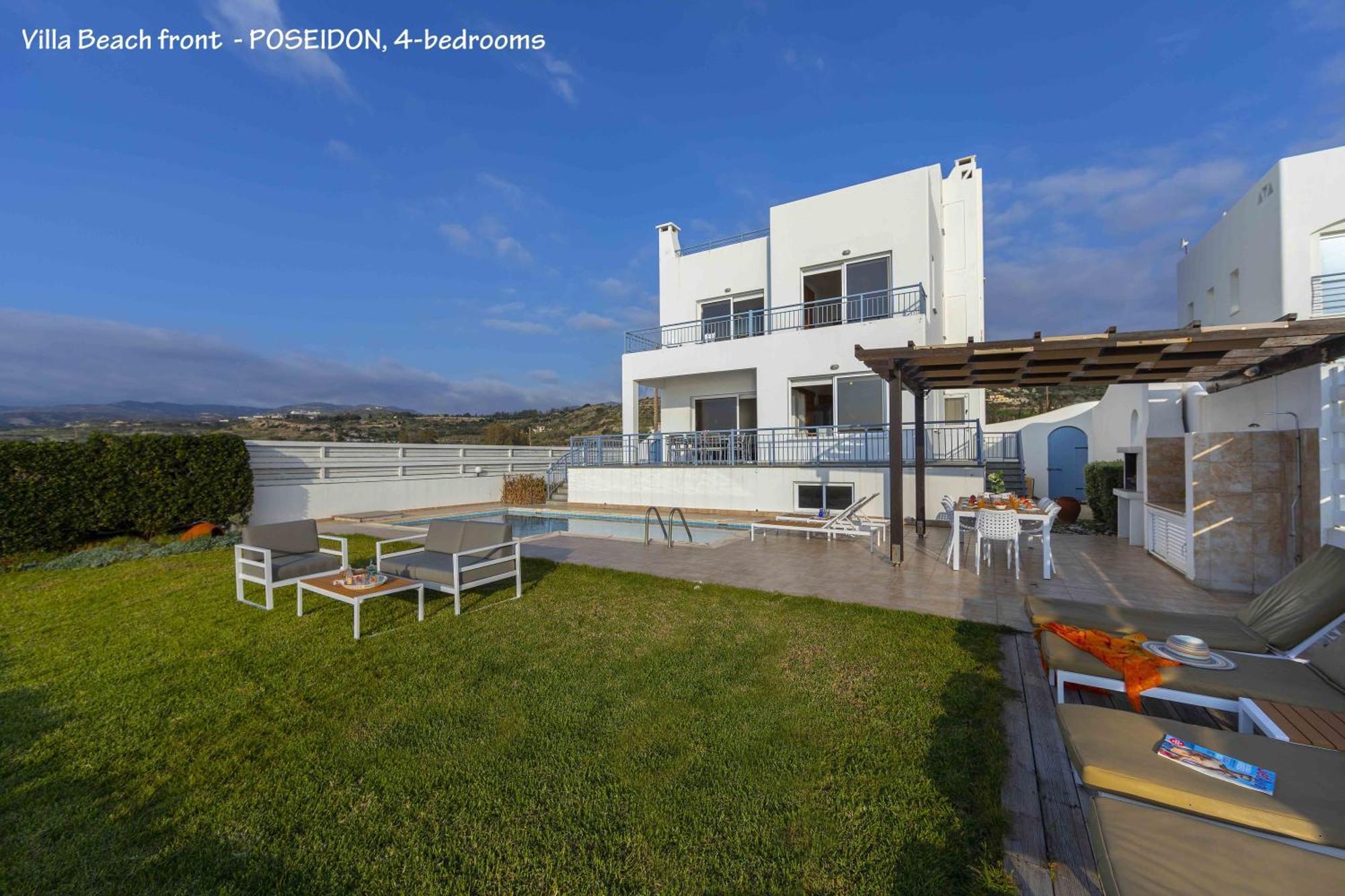 Blue Coral Beach Villas Three Exclusive Villas - Poseidon - Nautilus - Oceanos - And - Baby Coral Bungalow コーラル・ベイ エクステリア 写真